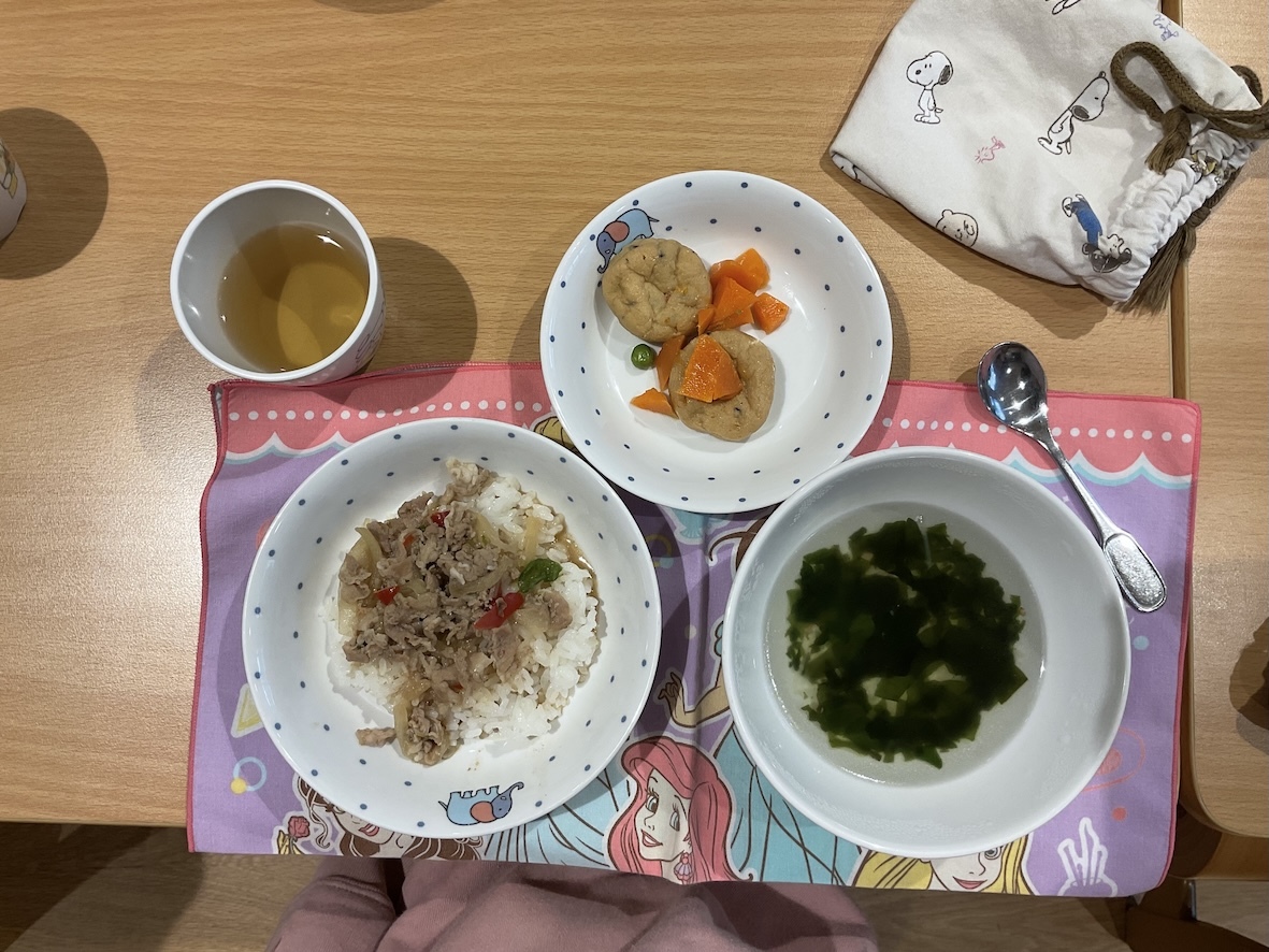 1週間の給食・おやつ
