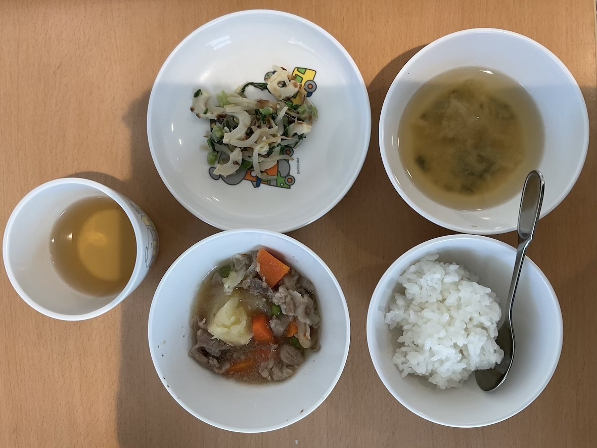 1週間の給食・おやつ
