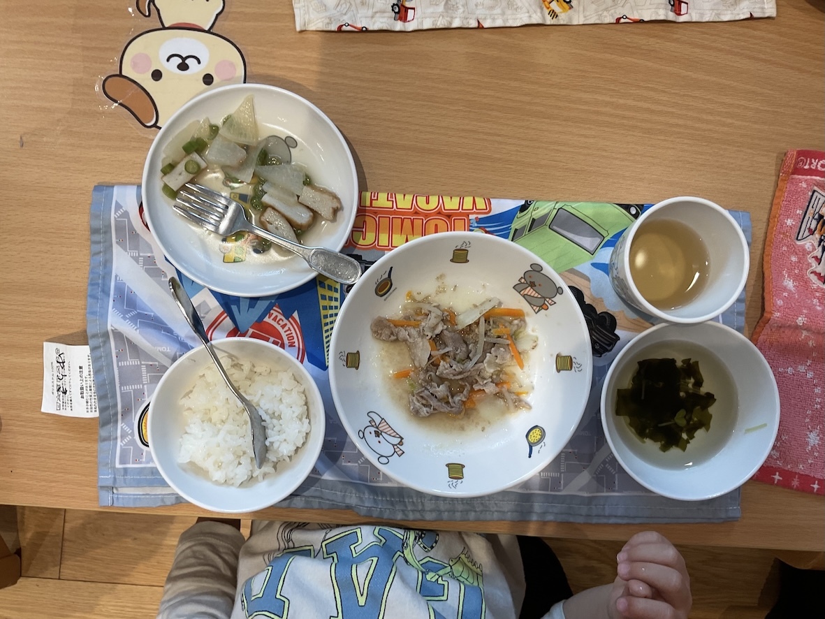 1週間の給食・おやつ