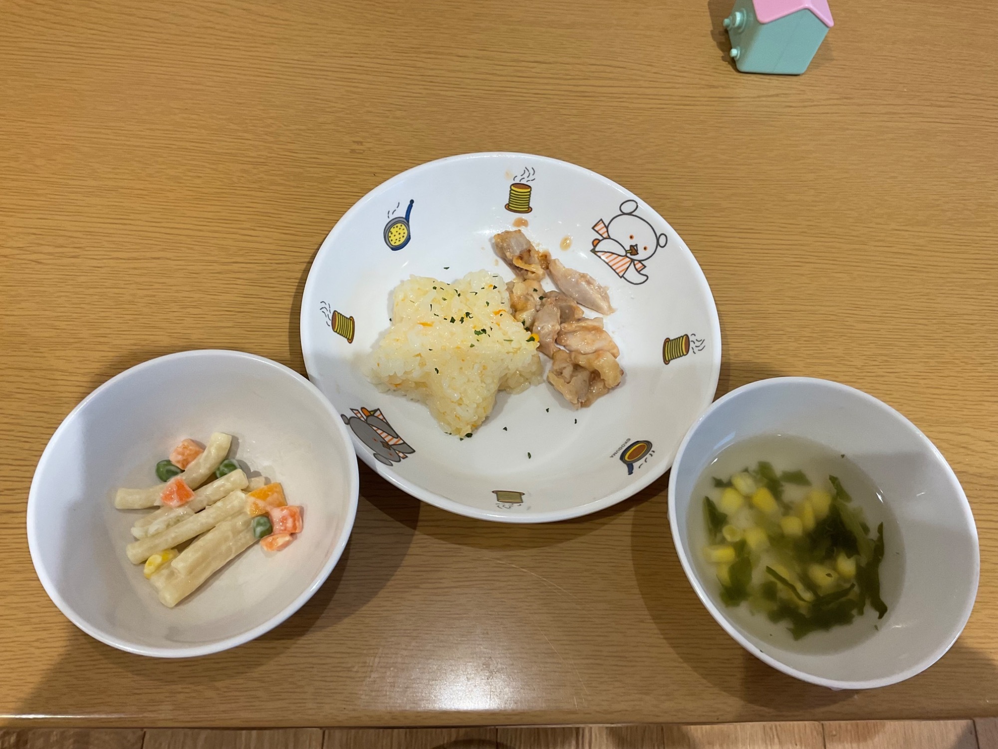 1週間の給食・おやつ
